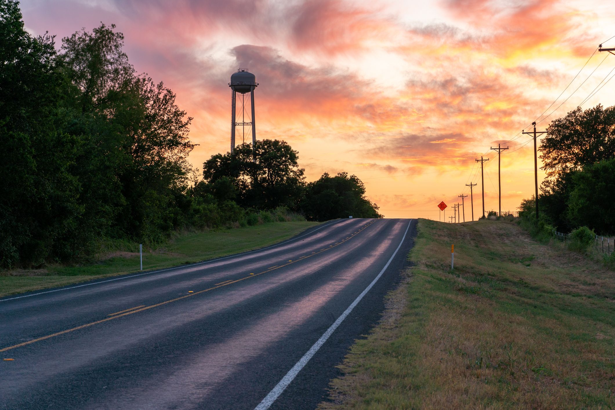Mansfield Texas road