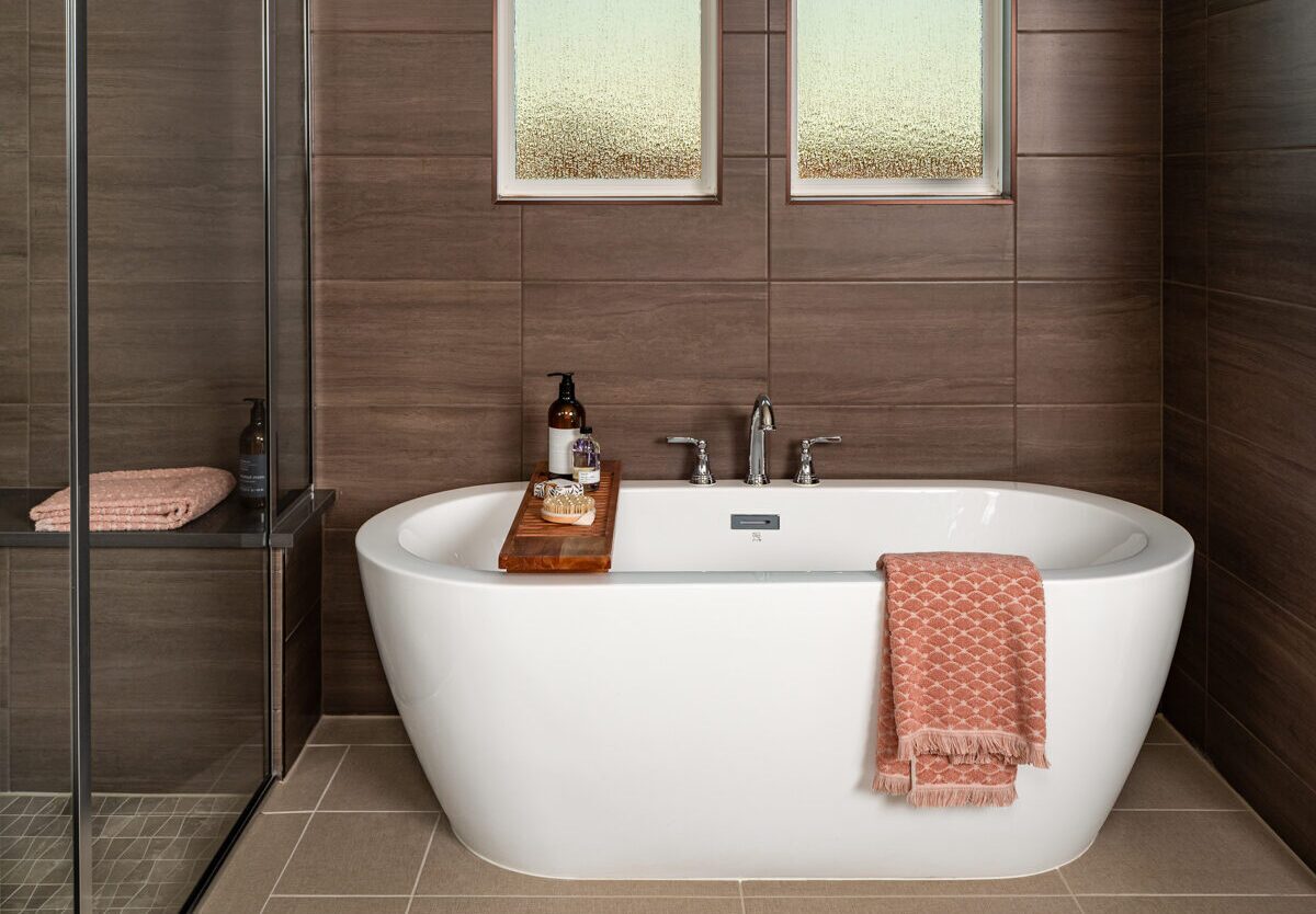 gfo home bathroom at oaks preserve community