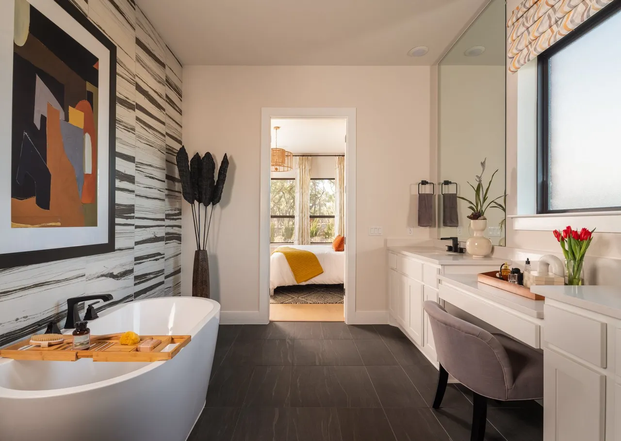 gfo home bathroom at parmer ranch community
