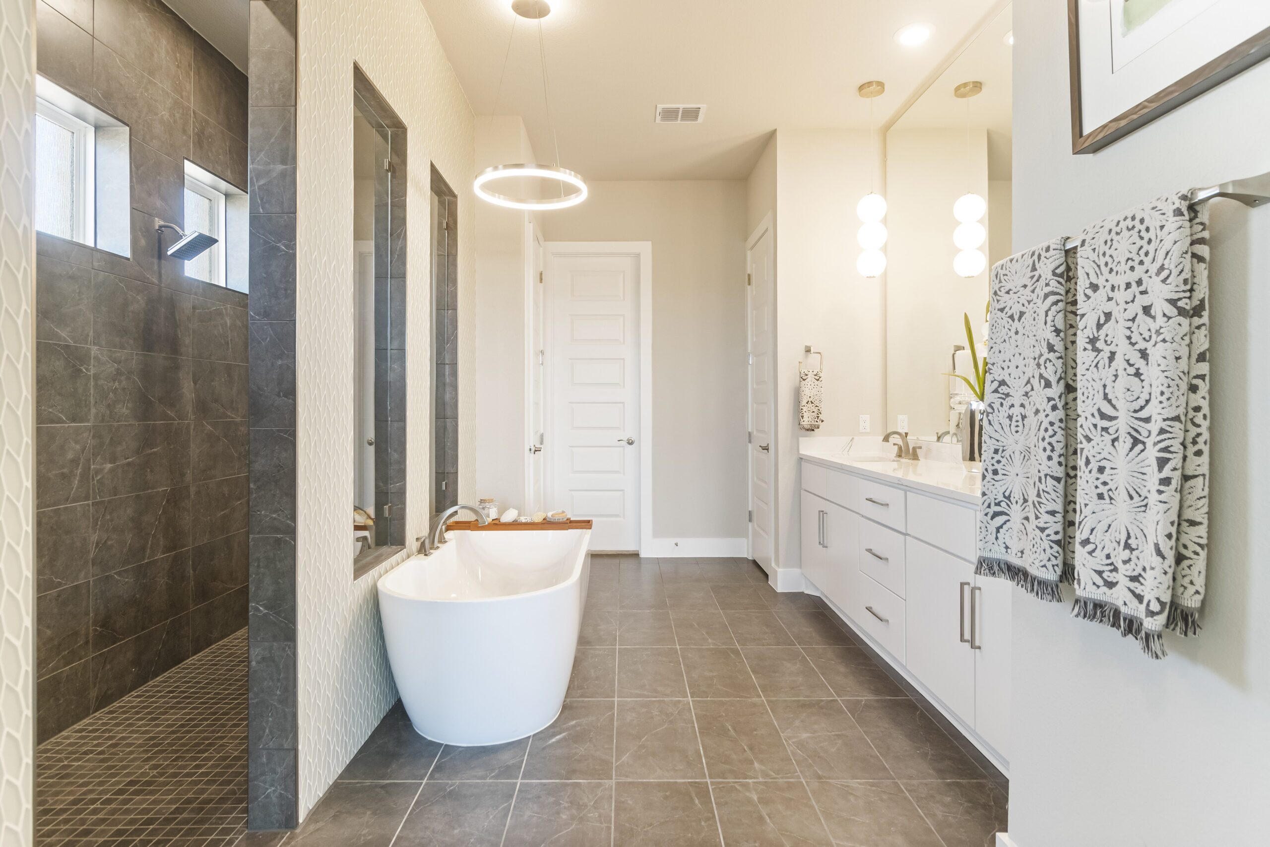 gfo home bathroom at Crescent Bluff community