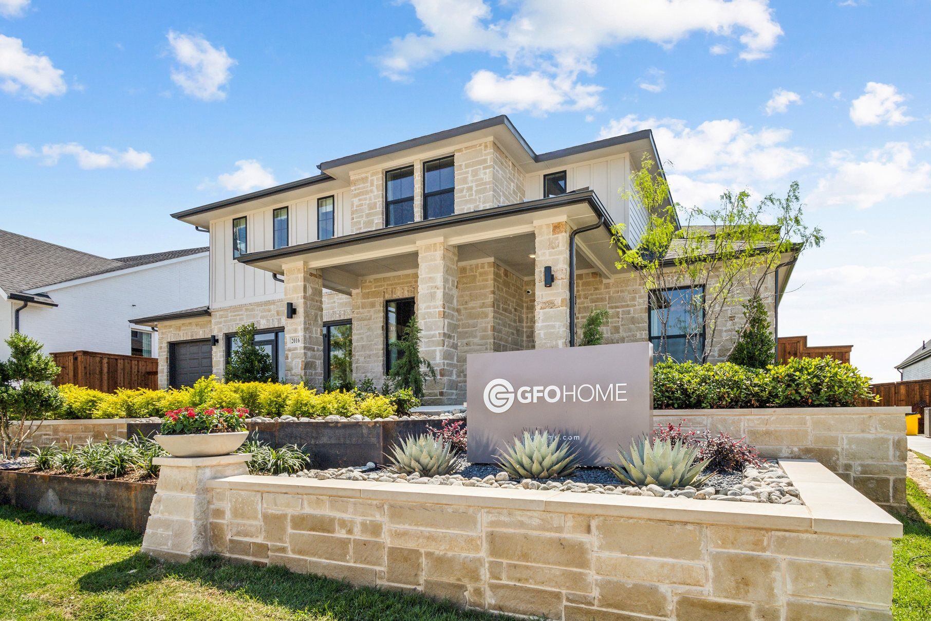 gfo homes exterior - walsh planned community