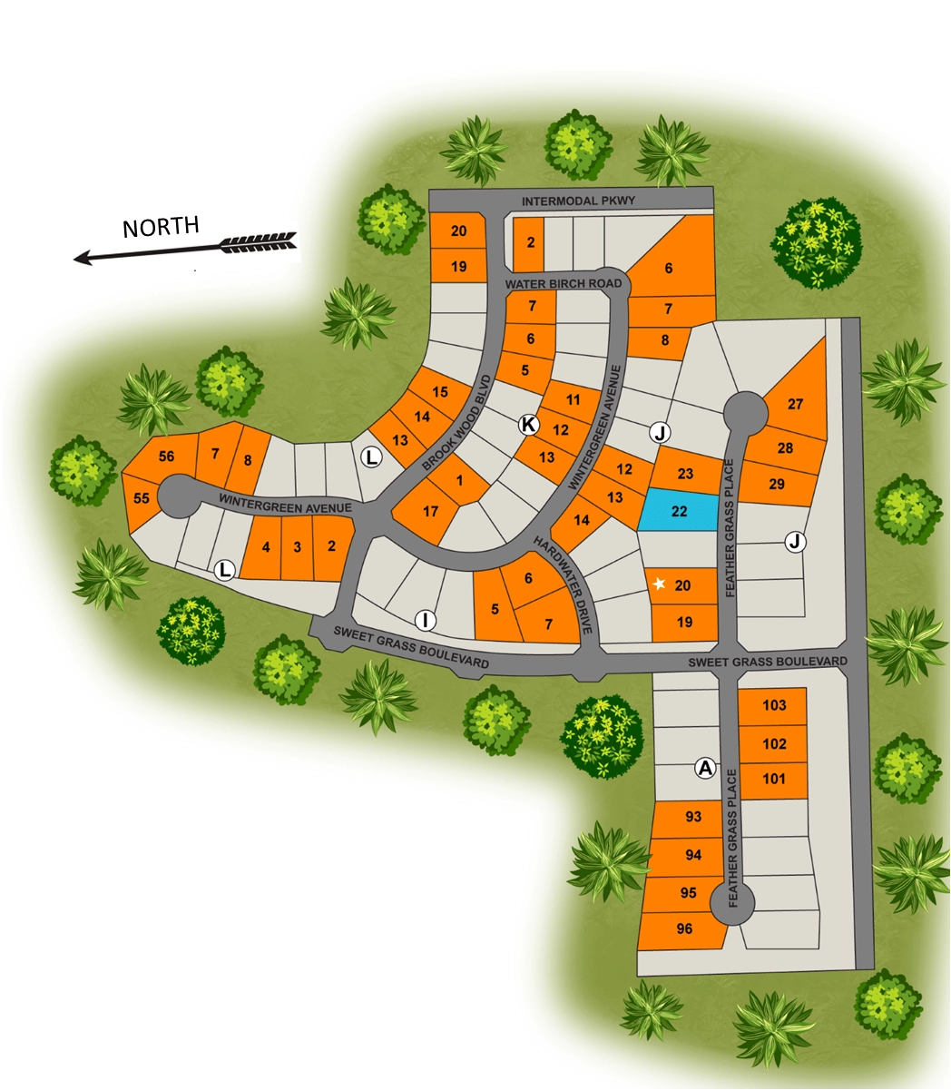 sweetgrass planned community map