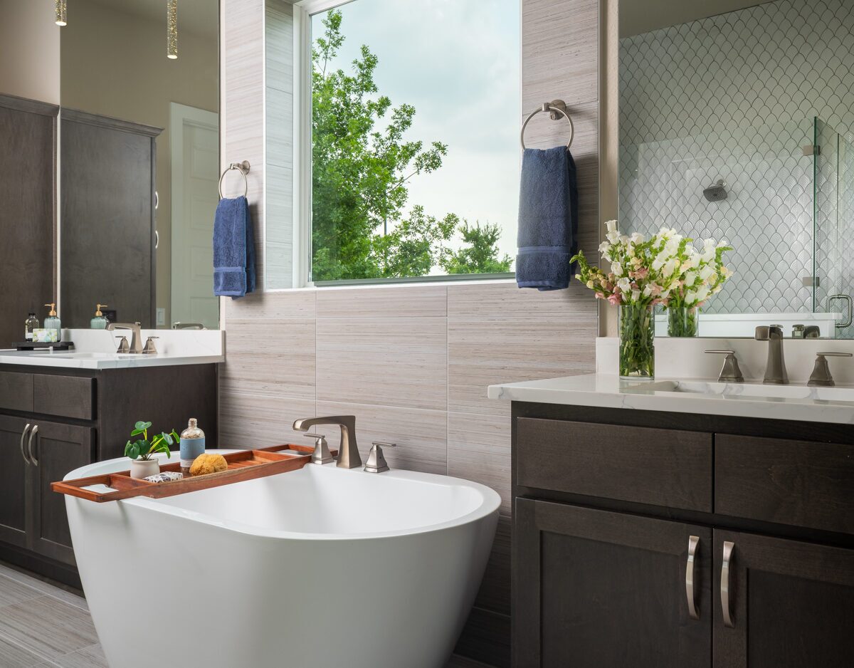 Whisper Valley Wilson Model Home, bathroom