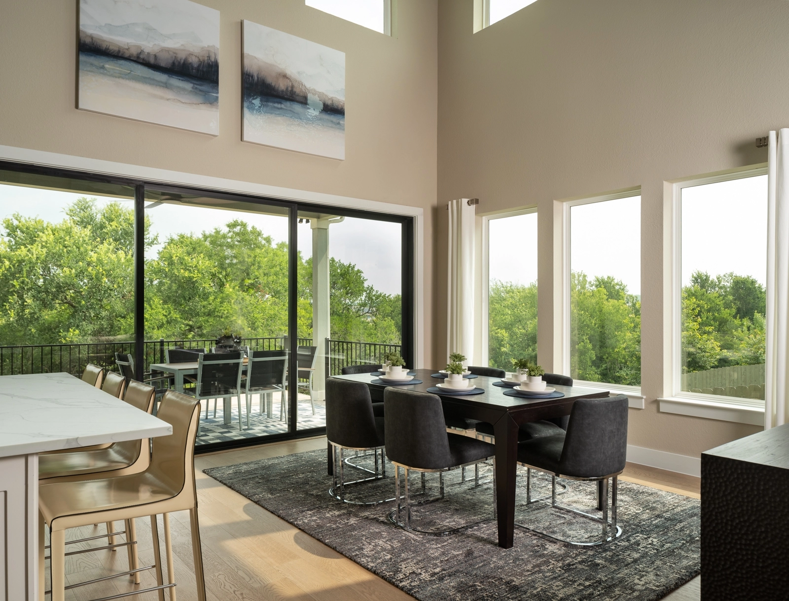 Whisper Valley Wilson Model Home, dining room