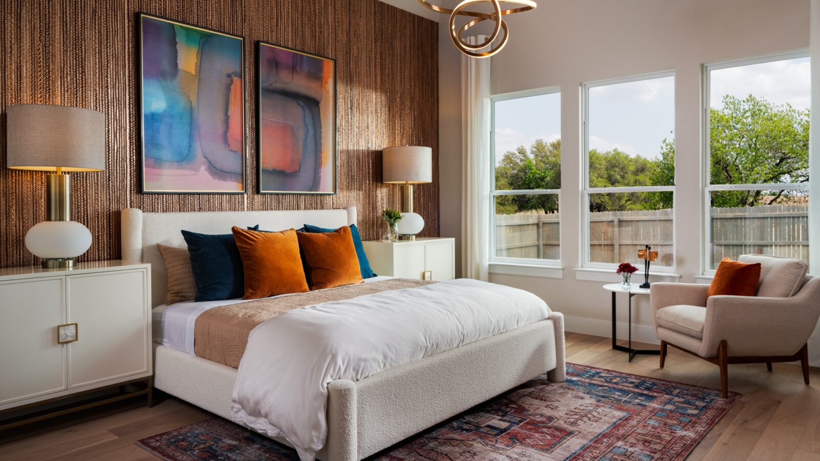 Santa Rita High End Lincoln Model home, Primary Bedroom