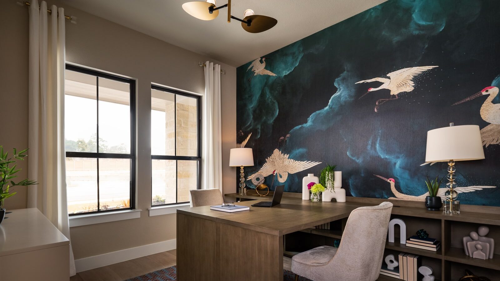 Bluffview Reserve Harrison Model Home, study