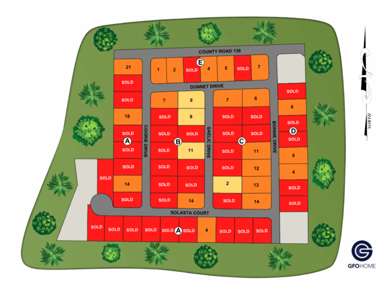 highland crossing map