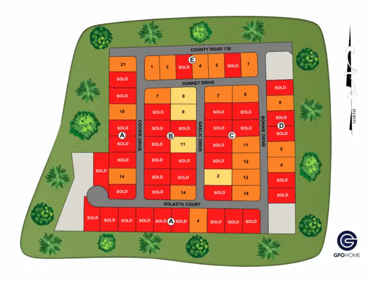 highland crossing map