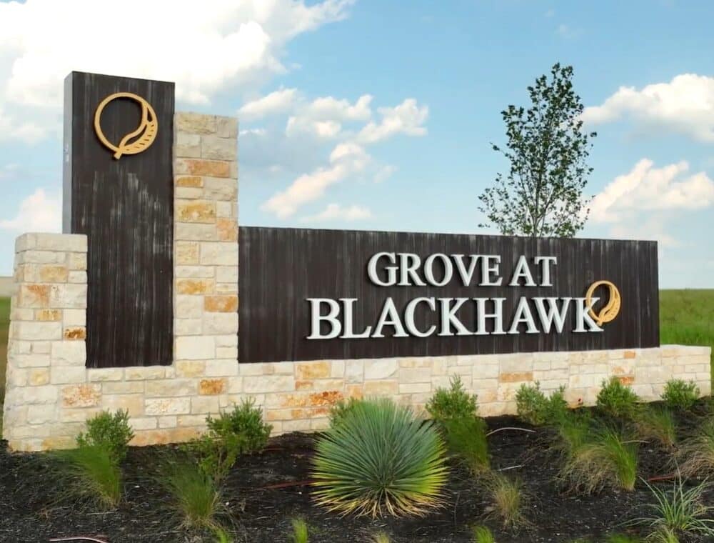 The Grove - Monument Sign