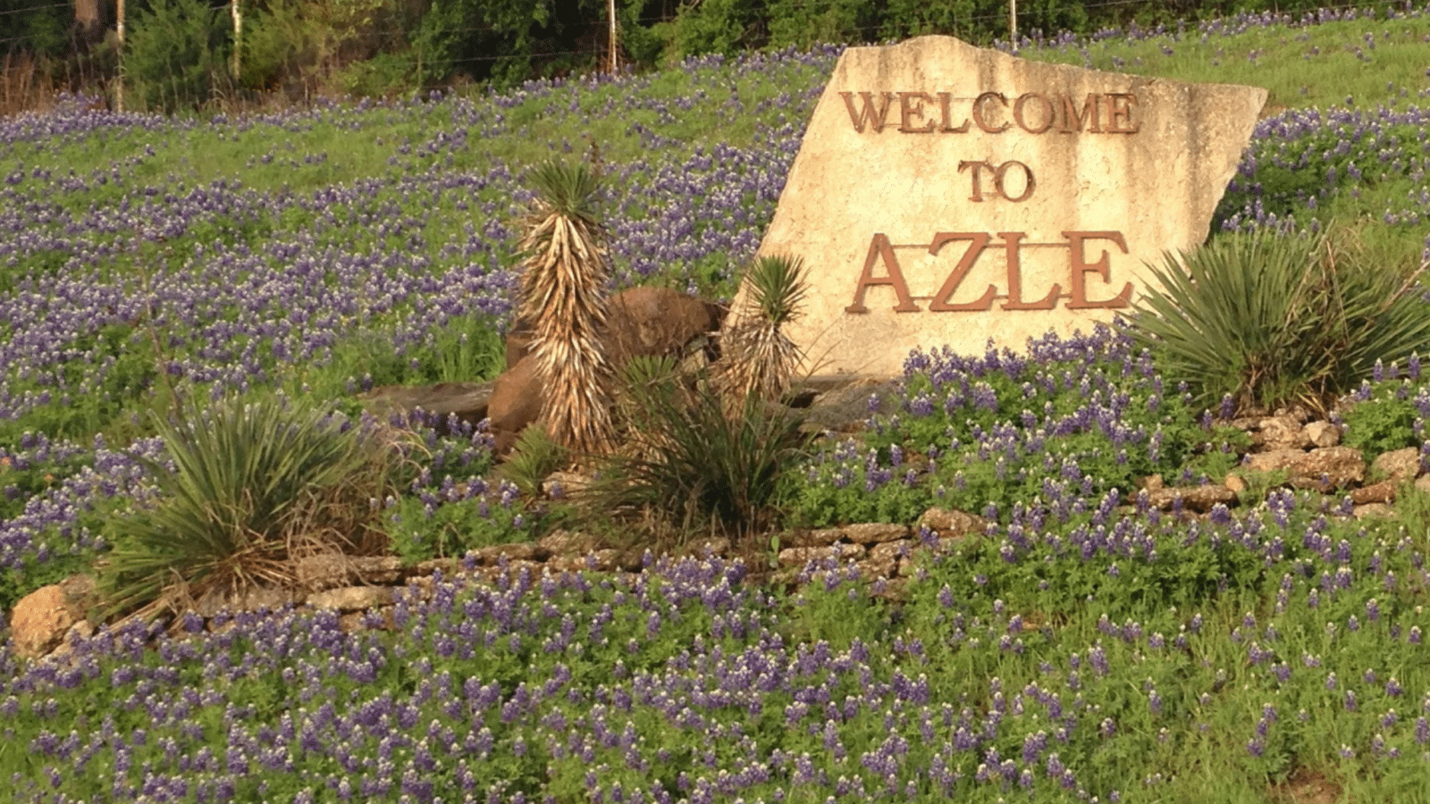 Cotton Creek Estates Azle in Texas sign