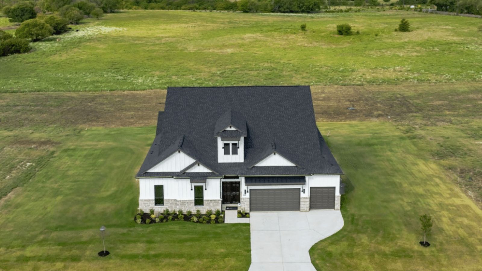 new GFO Home exterior at Cotton Creek Estates